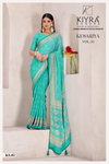 Kesariya Vol 35 By Kiyra Moss Silk With Zari Bandhej Saree Online Wholesale